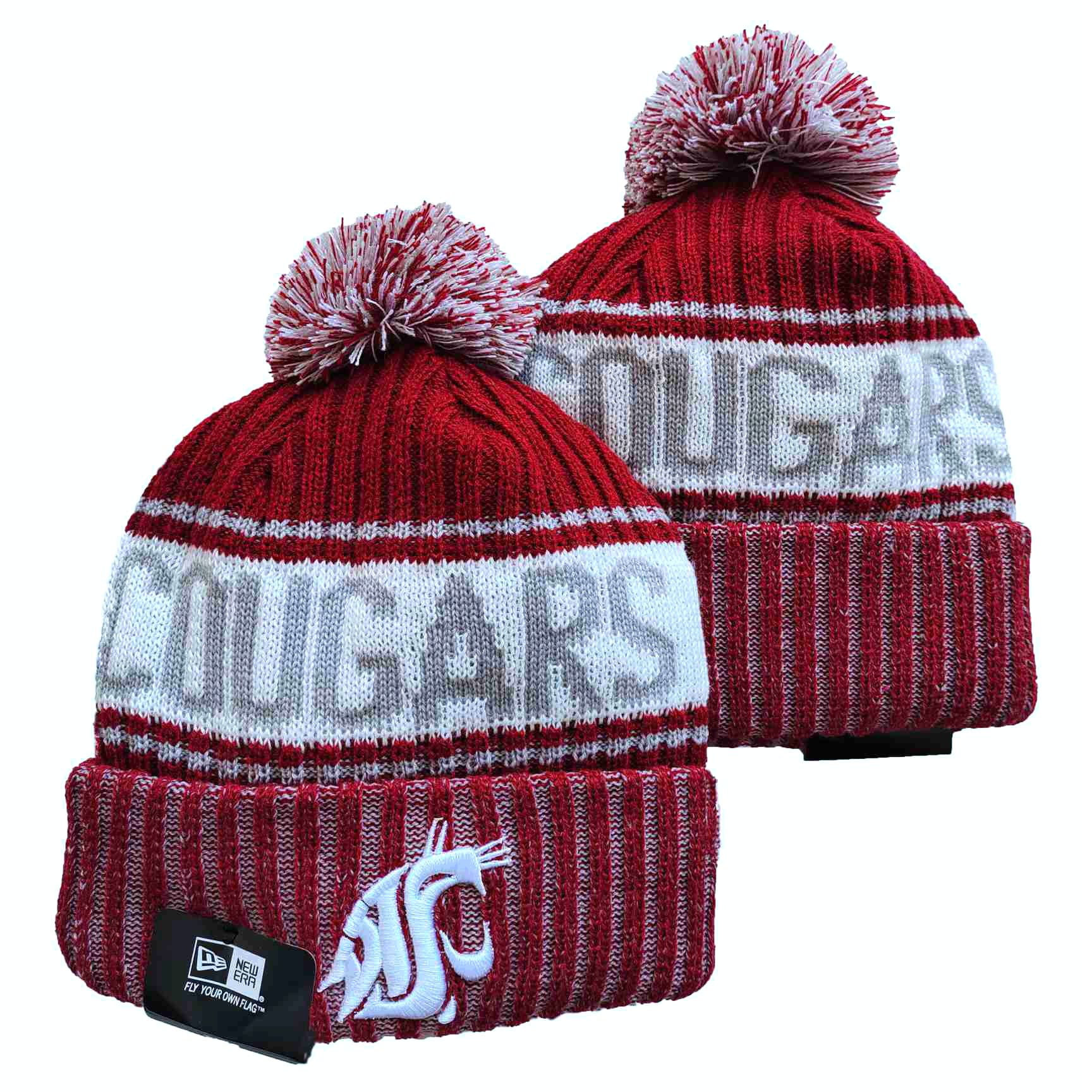 Washington State Cougars Knit Hats 002
